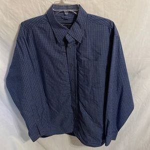5.11 Tactical Men’s Blue Striped Casual Shirt Size Large
